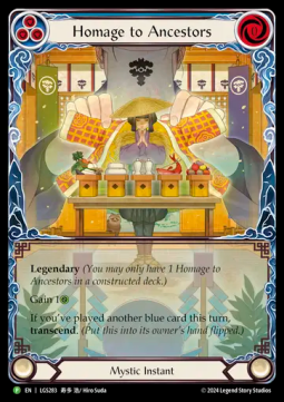Homage to Ancestors // Inner Chi (Rainbow Foil) - LGS Promos