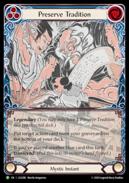 Preserve Tradition // Inner Chi (Rainbow Foil) - LGS Promos
