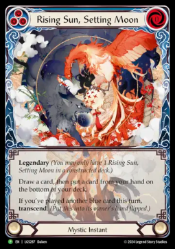 Rising Sun, Setting Moon // Inner Chi (Rainbow Foil) - LGS Promos