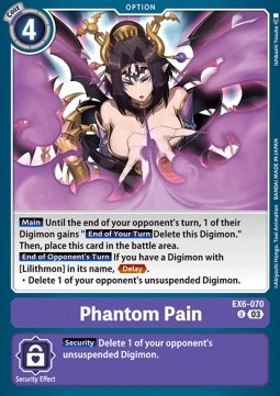 Phantom Pain (EX6-070) - Infernal Ascension