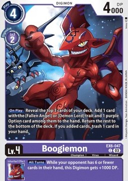 Boogiemon (EX6-047) - Infernal Ascension