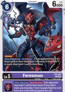 Feresmon (EX6-050) - Infernal Ascension