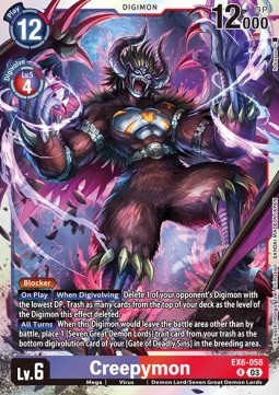 Creepymon (EX6-058) (V.1) - Infernal Ascension