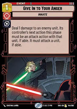 Give In to Your Anger - Shadows of the Galaxy