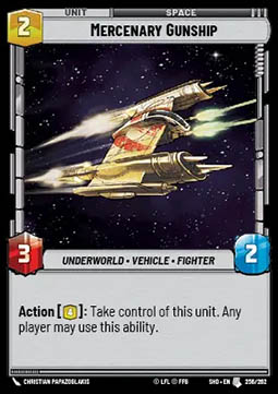 Mercenary Gunship - Shadows of the Galaxy