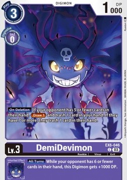 DemiDevimon (EX6-046) - Infernal Ascension