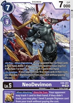 NeoDevimon (EX6-051) - Infernal Ascension