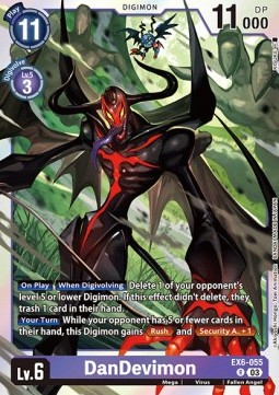 DanDevimon (EX6-055) - Infernal Ascension