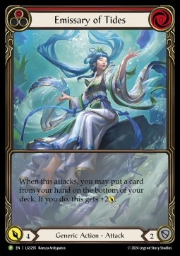Emissary of Tides (Extended Art Rainbow Foil) - LGS Promos