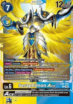 Seraphimon Ace (EX6-028) (V.1) - Infernal Ascension
