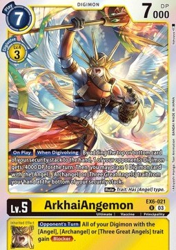 ArkhaiAngemon (EX6-021) - Infernal Ascension