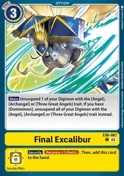 Final Excalibur (EX6-067) - Infernal Ascension