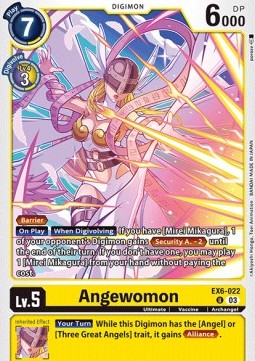 Angewomon (EX6-022) - Infernal Ascension