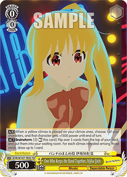 One Who Keeps the Band Together, Nijika Ijichi (V.1 - Trial Deck) - Bocchi the Rock!