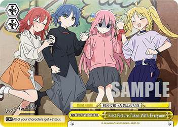 First Picture Taken With Everyone (V.1 - Trial Deck) - Bocchi the Rock!