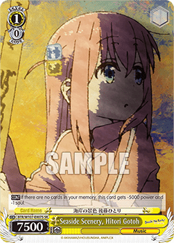 Seaside Scenery, Hitori Gotoh (V.2 - Super Rare) - Bocchi the Rock!