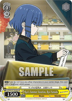Ryo's Summer Vacation, Ryo Yamada (V.2 - Super Rare) - Bocchi the Rock!
