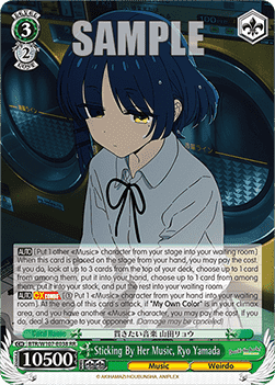 Sticking By Her Music, Ryo Yamada (V.1 - Double Rare) - Bocchi the Rock!