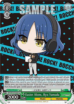 Easier Alone, Ryo Yamada (V.1 - Uncommon) - Bocchi the Rock!