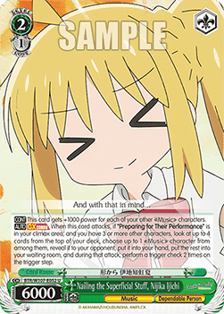 Nailing the Superficial Stuff, Nijika Ijichi (V.1 - Uncommon) - Bocchi the Rock!