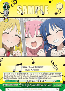 In High Spirits Under the Sun! (V.1 - Uncommon) - Bocchi the Rock!