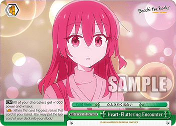 Heart-Fluttering Encounter (V.2 - Triple Rare) - Bocchi the Rock!