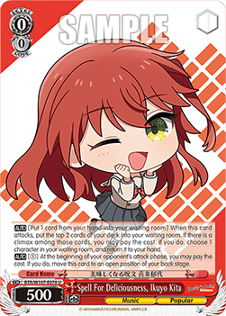 Spell For Deliciousness, Ikuyo Kita (V.1 - Uncommon) - Bocchi the Rock!