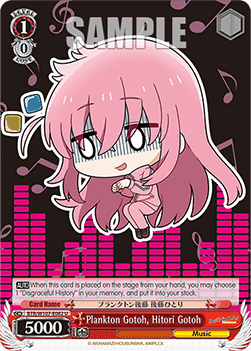 Plankton Gotoh, Hitori Gotoh (V.1 - Uncommon) - Bocchi the Rock!
