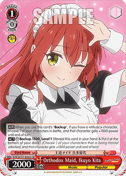 Orthodox Maid, Ikuyo Kita (V.2 - Super Rare) - Bocchi the Rock!