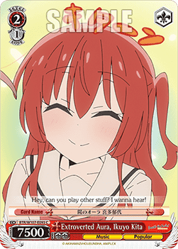 Extroverted Aura, Ikuyo Kita (V.1 - Common) - Bocchi the Rock!