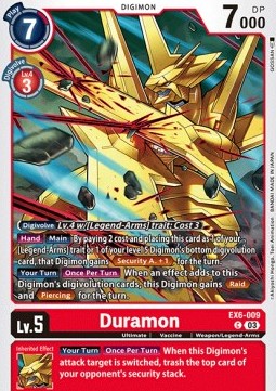 Duramon (EX6-009) - Infernal Ascension