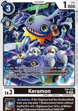 Keramon (EX6-036) - Infernal Ascension