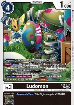 Ludomon (EX6-038) - Infernal Ascension