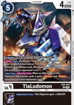 TiaLudomon (EX6-040) - Infernal Ascension