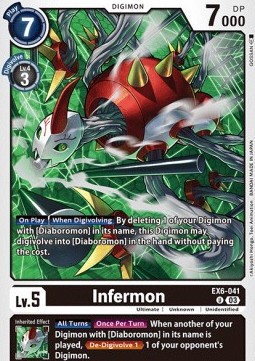 Infermon (EX6-041) - Infernal Ascension