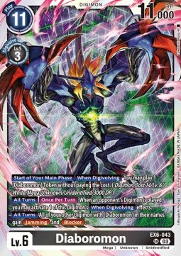 Diaboromon (EX6-043) (V.1) - Infernal Ascension