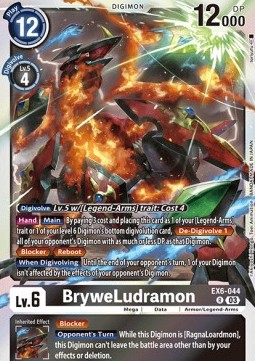 BryweLudramon (EX6-044) - Infernal Ascension