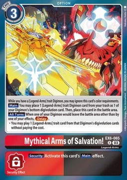 Mythical Arms of Salvation! (EX6-065) - Infernal Ascension