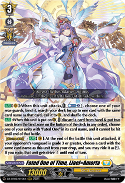Fated One of Time, Liael=Amorta [D-Format] (V.1 - Triple Rare) - Illusionless Strife