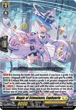 Magic of Stimulants, Euphyuria [D-Format] (V.1 - Double Rare) - Illusionless Strife