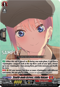 Stealth-mode Actress, Ichika Nakano [D-Format] - Illusionless Strife