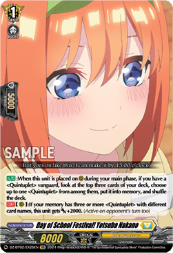 Day of School Festival! Yotsuba Nakano [D-Format] - Illusionless Strife