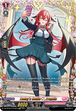 Today's Selfie, Freydis [D-Format] (V.2 - Double Frame Rare) - Illusionless Strife