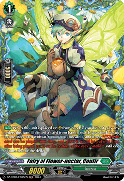 Fairy of Flower-nectar, Coutir [D-Format] (V.2 - Frame Rare) - Illusionless Strife