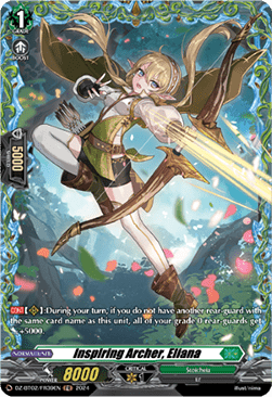 Inspiring Archer, Eliana [D-Format] (V.2 - Frame Rare) - Illusionless Strife