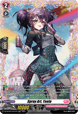 Spray Art, Teela [D-Format] (V.2 - Frame Rare) - Illusionless Strife
