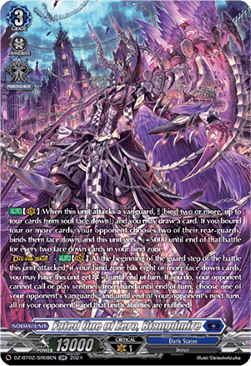Fated One of Zero, Blangdmire [D-Format] (V.4 - Silver Rare) - Illusionless Strife