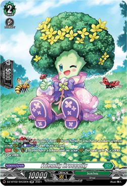 Friendly Broccolly [D-Format] (V.3 - Silver Rare) - Illusionless Strife