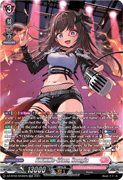 FL∀MMe-Glam, Rougia [D-Format] (V.3 - Silver Rare) - Illusionless Strife