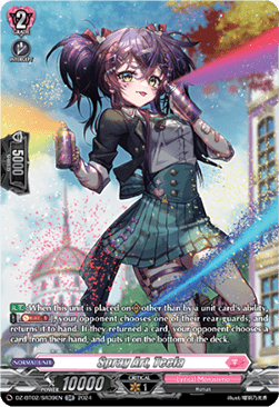Spray Art, Teela [D-Format] (V.3 - Silver Rare) - Illusionless Strife